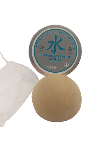 Solid Shampoo with Algae