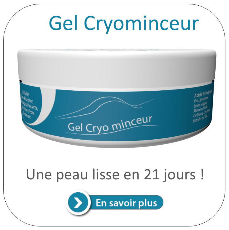 gel cryominceur du laboratoire géomer